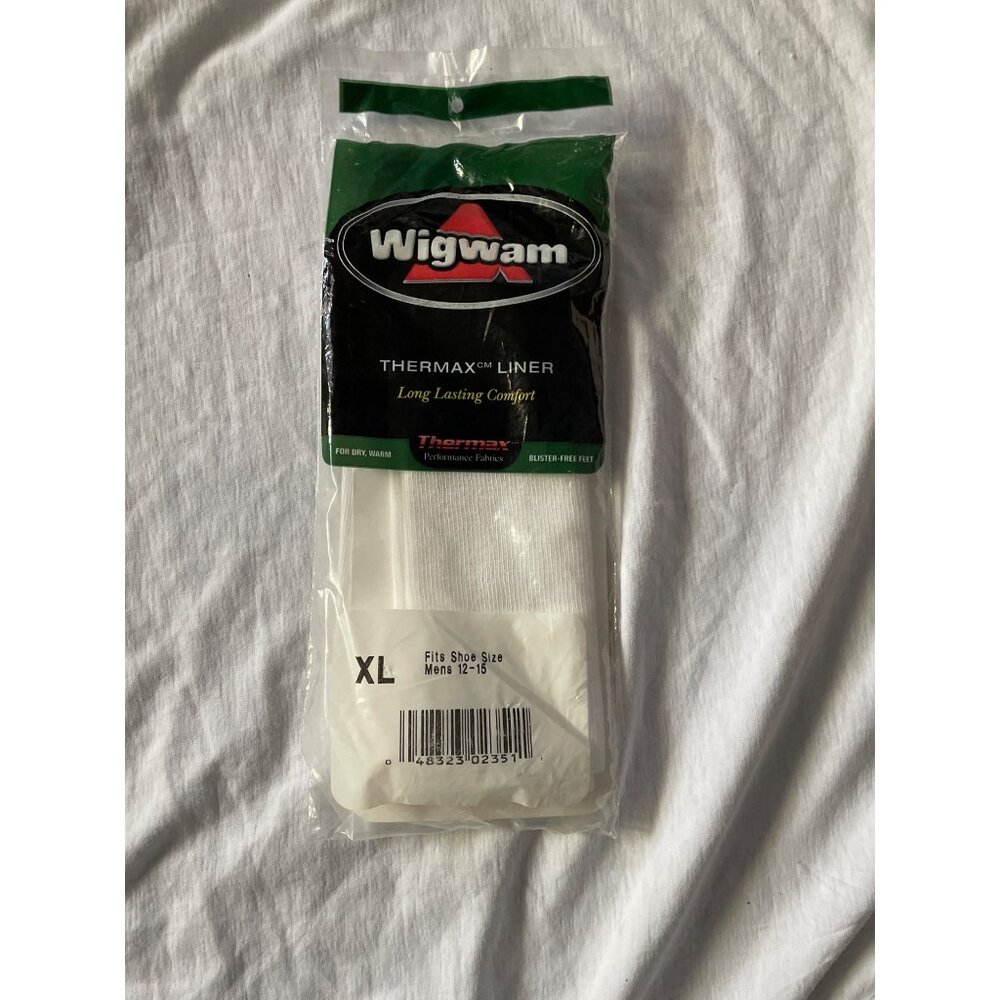 Wigwam Thermax Cm Liner Xl Mens Moisture Wicking Performance Socks Old Stock